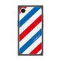 プレミアムスクエアケース with SnapMag［ Big Stripe - Red × Blue ］