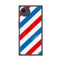 プレミアムスクエアケース with SnapMag［ Big Stripe - Red × Blue ］