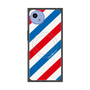 プレミアムスクエアケース with SnapMag［ Big Stripe - Red × Blue ］