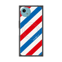 プレミアムスクエアケース with SnapMag［ Big Stripe - Red × Blue ］