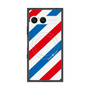 プレミアムスクエアケース with SnapMag［ Big Stripe - Red × Blue ］