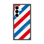 プレミアムスクエアケース with SnapMag［ Big Stripe - Red × Blue ］