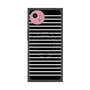 プレミアムスクエアケース with SnapMag［ Middle Border - Black ］