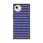 プレミアムスクエアケース with SnapMag［ Middle Border - Blue ］