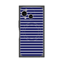 プレミアムスクエアケース with SnapMag［ Middle Border - Blue ］
