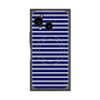 プレミアムスクエアケース with SnapMag［ Middle Border - Blue ］