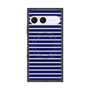 プレミアムスクエアケース with SnapMag［ Middle Border - Blue ］