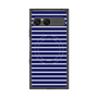 プレミアムスクエアケース with SnapMag［ Middle Border - Blue ］