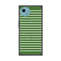 プレミアムスクエアケース with SnapMag［ Middle Border - Green ］