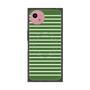 プレミアムスクエアケース with SnapMag［ Middle Border - Green ］