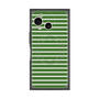 プレミアムスクエアケース with SnapMag［ Middle Border - Green ］