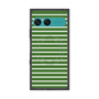 プレミアムスクエアケース with SnapMag［ Middle Border - Green ］