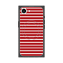 プレミアムスクエアケース with SnapMag［ Middle Border - Red ］
