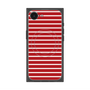 プレミアムスクエアケース with SnapMag［ Middle Border - Red ］