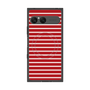 プレミアムスクエアケース with SnapMag［ Middle Border - Red ］