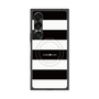 プレミアムスクエアケース with SnapMag［ Big Border - Black ］