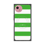 プレミアムスクエアケース with SnapMag［ Big Border - Green ］