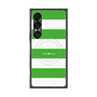 プレミアムスクエアケース with SnapMag［ Big Border - Green ］