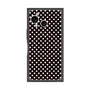 プレミアムスクエアケース with SnapMag［ Small Dot - Black ］