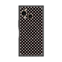 プレミアムスクエアケース with SnapMag［ Small Dot - Black ］