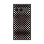 プレミアムスクエアケース with SnapMag［ Small Dot - Black ］