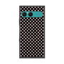プレミアムスクエアケース with SnapMag［ Small Dot - Black ］