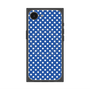 プレミアムスクエアケース with SnapMag［ Small Dot - Blue ］