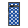 プレミアムスクエアケース with SnapMag［ Small Dot - Blue ］