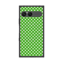 プレミアムスクエアケース with SnapMag［ Small Dot - Green ］