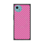 プレミアムスクエアケース with SnapMag［ Small Dot - Pink ］