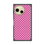 プレミアムスクエアケース with SnapMag［ Small Dot - Pink ］