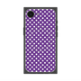 プレミアムスクエアケース with SnapMag［ Small Dot - Purple ］