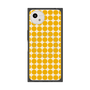 プレミアムスクエアケース with SnapMag［ Big Dot - Yellow ］