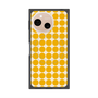 プレミアムスクエアケース with SnapMag［ Big Dot - Yellow ］