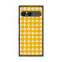 プレミアムスクエアケース with SnapMag［ Big Dot - Yellow ］