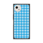 プレミアムスクエアケース with SnapMag［ Big Dot - Blue ］