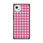 プレミアムスクエアケース with SnapMag［ Big Dot - Pink ］