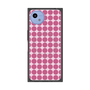プレミアムスクエアケース with SnapMag［ Big Dot - Pink ］