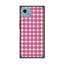 プレミアムスクエアケース with SnapMag［ Big Dot - Pink ］