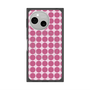 プレミアムスクエアケース with SnapMag［ Big Dot - Pink ］