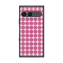 プレミアムスクエアケース with SnapMag［ Big Dot - Pink ］