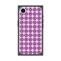 プレミアムスクエアケース with SnapMag［ Big Dot - Purple ］