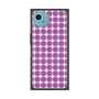 プレミアムスクエアケース with SnapMag［ Big Dot - Purple ］