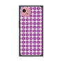 プレミアムスクエアケース with SnapMag［ Big Dot - Purple ］