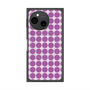 プレミアムスクエアケース with SnapMag［ Big Dot - Purple ］