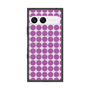 プレミアムスクエアケース with SnapMag［ Big Dot - Purple ］