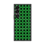 プレミアムスクエアケース with SnapMag［ Shower Dot - Green ］