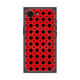 プレミアムスクエアケース with SnapMag［ Shower Dot - Red ］