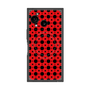 プレミアムスクエアケース with SnapMag［ Shower Dot - Red ］
