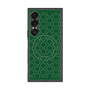 プレミアムスクエアケース with SnapMag［ Dot Circle - Green ］